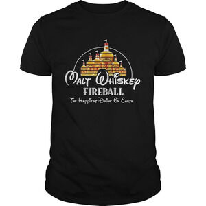 Walt Whiskey Fireball The Happiest Drink On Earth Shirt